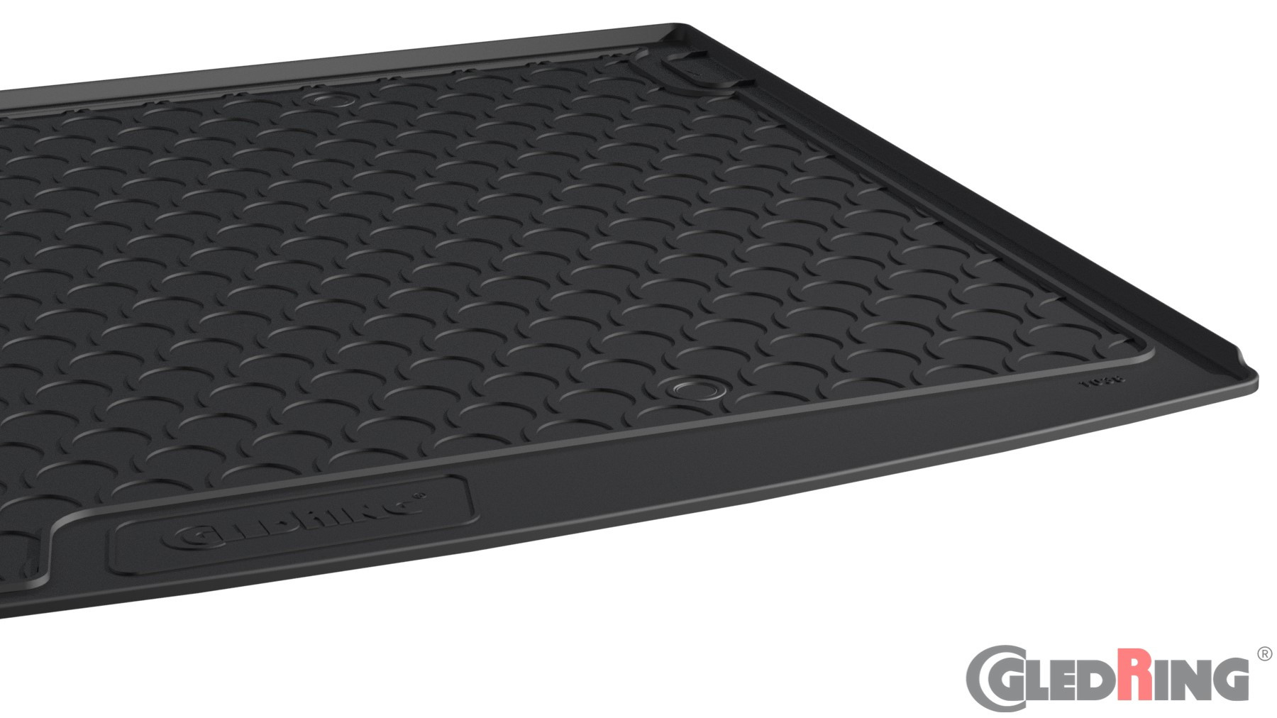 Original Gledring Premium Gummi Kofferraummatte - VOLKSWAGEN Caddy (Passagier) 2010/FL 2015-2020